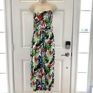 NEW Floral Strapless One Piece